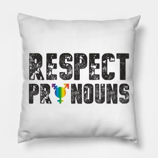 Respect Pronouns Pillow