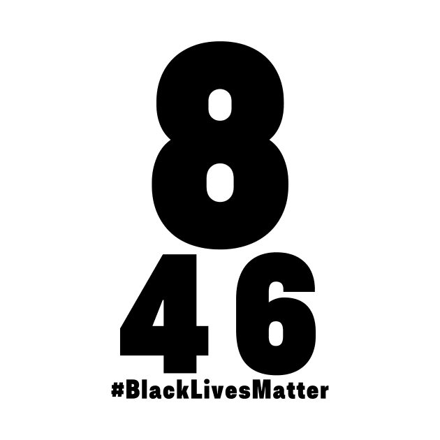 Black Lives Matter Geroge Floyd 8 Minutes 46 Second by gillys