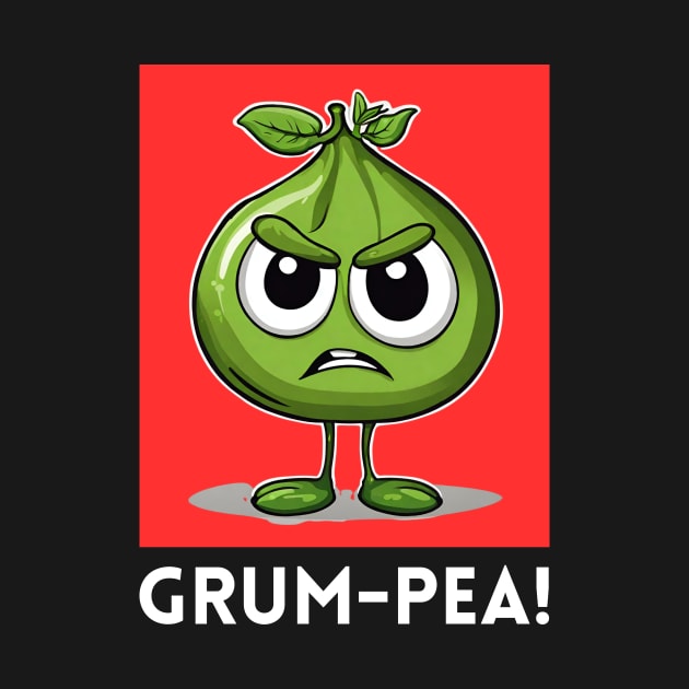 Grum-Pea | Pea Pun by Allthingspunny