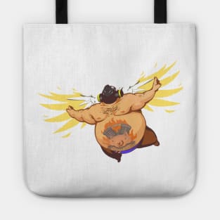 Roadhog Diving with Mercy Wings Tote