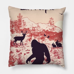 Ew People Bigfoot Lover Pillow