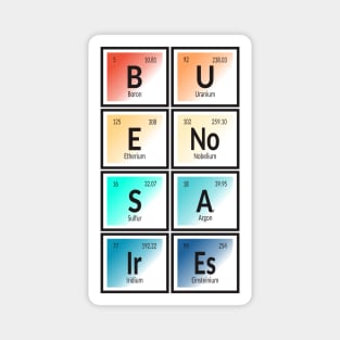 Buenos Aires City | Periodic Table Magnet