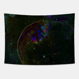 Black Panther Art - Glowing Edges 187 Tapestry