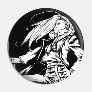 FMAB - Olivier Mira Armstrong Manga Style Pin