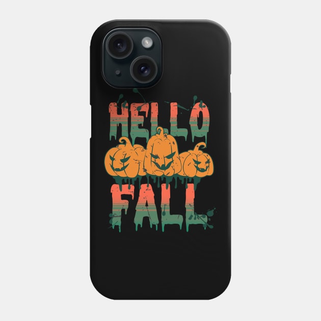 Hello Fall Phone Case by Abderrahmaneelh