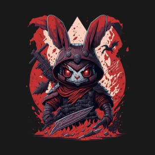 ANGRY NINJA BUNNY T-Shirt