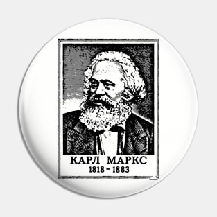 KARL MARX (1818-1883)-2 Pin