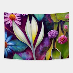 STYLE FLORAL OIL PAINT #2 Tapestry