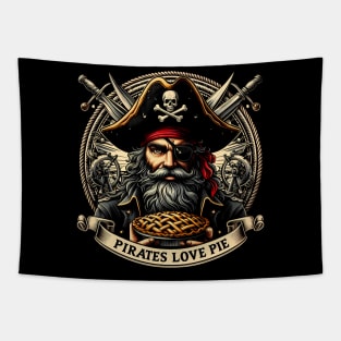 Pirates Love Pie Tapestry