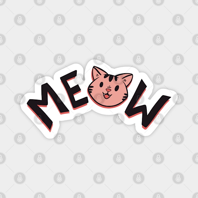 Meow Magnet by StarsDesigns