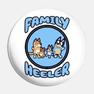 Family Heeler II Pin