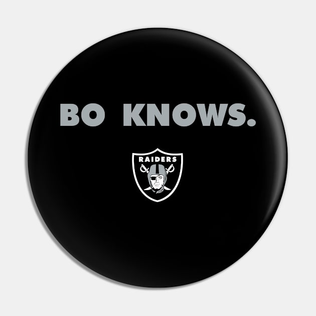 BO KNOWS RAIDER NATION! Pin by capognad