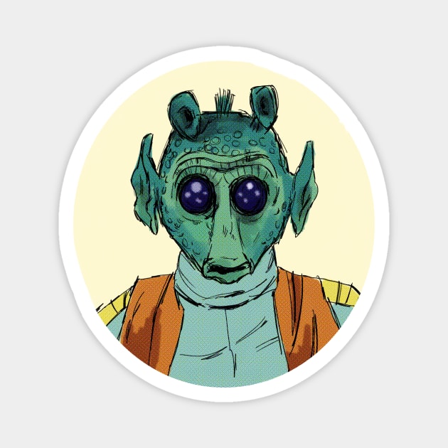 Greedo Magnet by sombreroinc