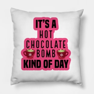 Christmas hot chocolate Pillow