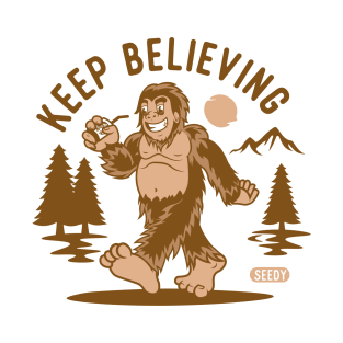 Bigfoot - Keep Believing T-Shirt