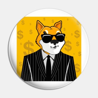 Cool Shiba Inu Pin