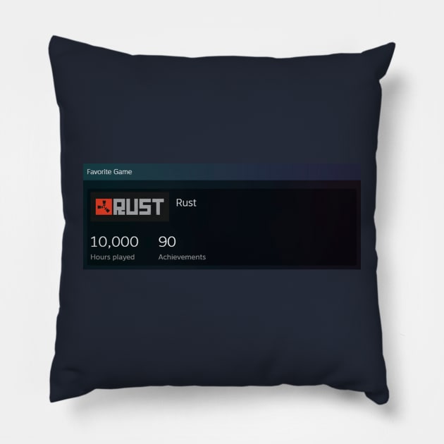 Favorite Rust Pillow by Darki