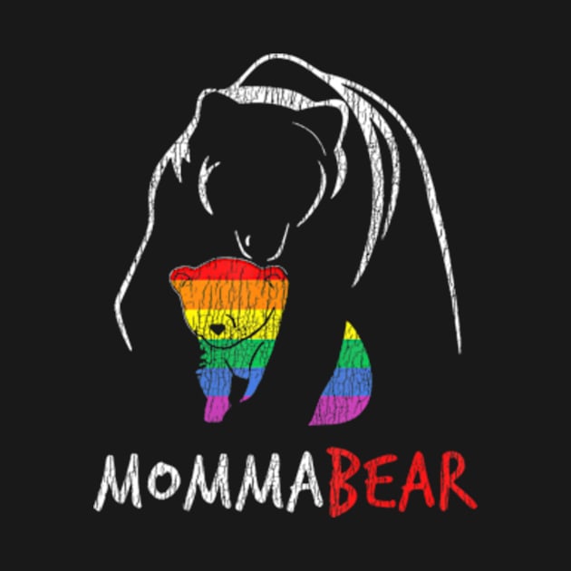 Mama Bear Hug Love Support Parent Pride LGBT by smoothsharkz