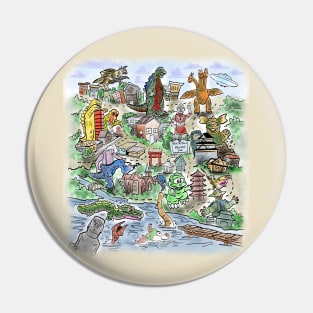 Welcome to Toku Toy Town! Pin