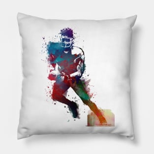 American football player #football #sport Pillow