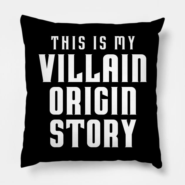 Origin Story Pillow by machmigo