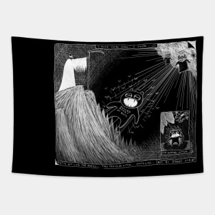 I will see you in the next life - Stanley Donwood Tapestry