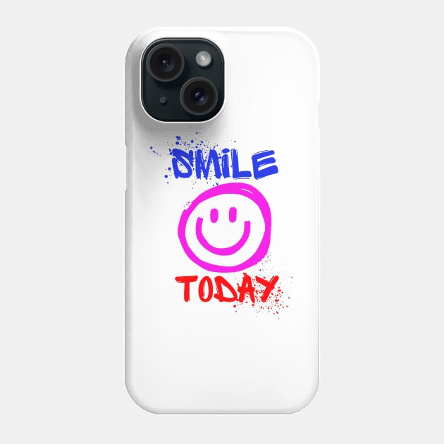 Smile Today with a Smiley Face Phone Case by Benny Merch Pearl