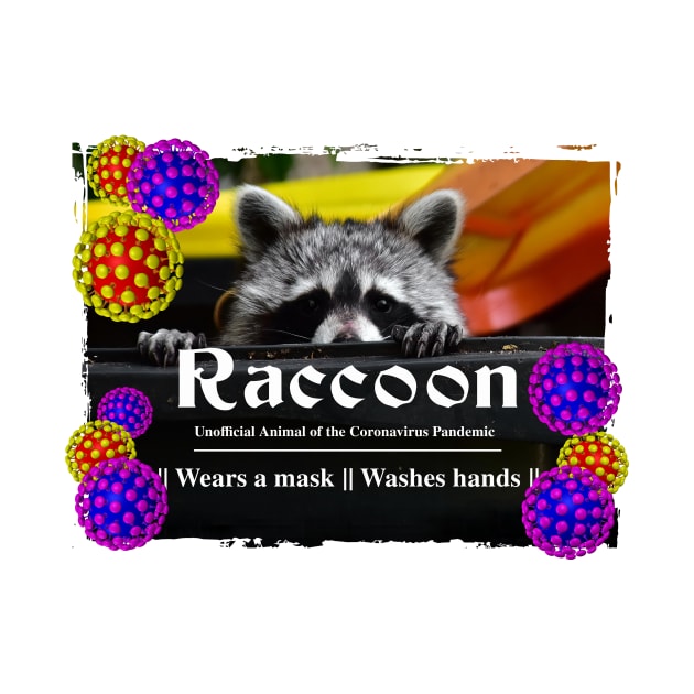 Mascot Raccoon by DeVerviers