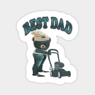 Father's Day. Best Dad Magnet