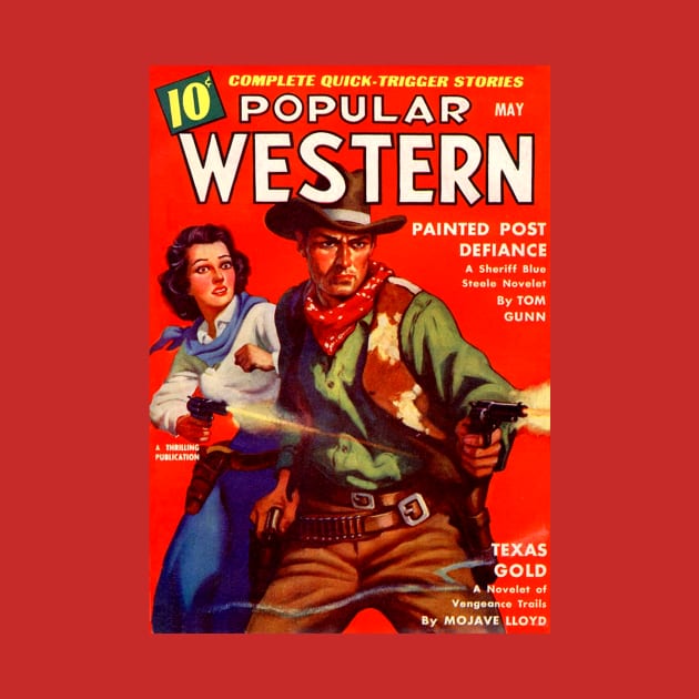 Popular Western Magazine Cover May 1940 by Starbase79