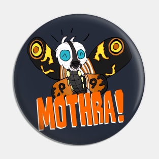 Mothra: The Adorable kaiju Pin