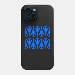 Rockwell B-1 Lancer - Blue & White Pattern Design Phone Case