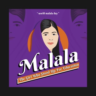 malala, the girl who stood up for education T-Shirt