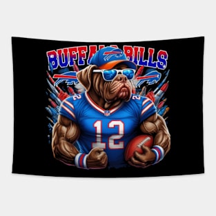 Big Dog Buffalo: Dominant Force T-Shirt - Gridiron Dynasty Edition Tapestry