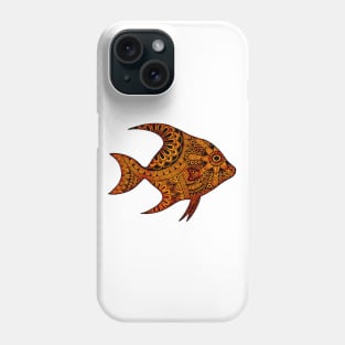 Fish (Orange) Phone Case