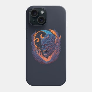 The Devil at Night Time Lightings Phone Case
