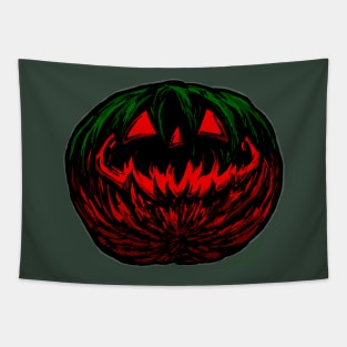 A Metal Halloween (grey outlined version) Tapestry