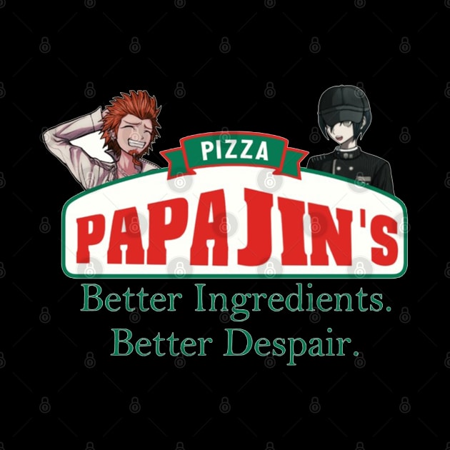 Danganronpa Papa John's by diannvasquez