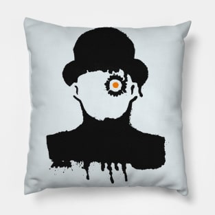 Clockwork Graffiti Pillow