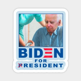 Biden for Resident Funny Biden Nursing Magnet