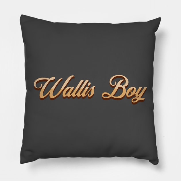 Wallis Boy Pillow by EndStrong