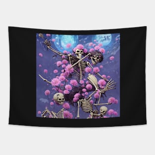 Floral Bones Tapestry