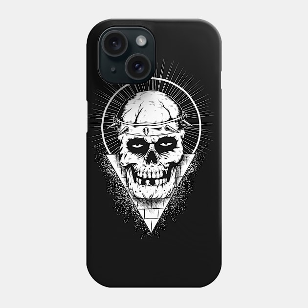 Bull Skull shirt Phone Case by rizziant_shop