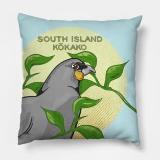South Island Kokako Pillow