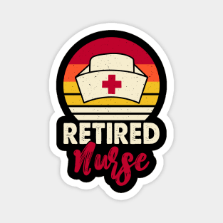 Retired Nurse T Shirt For Women Magnet