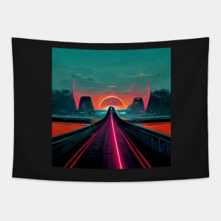 Highway to the sun Tapestry