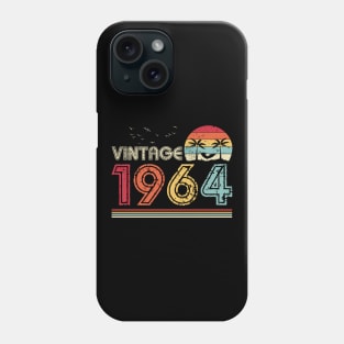 Vintage 1964 Limited Edition 57th Birthday Gift 57 Years Old Phone Case