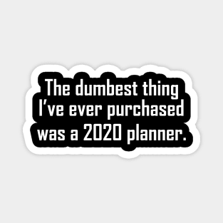 2020 planner Magnet