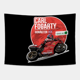 Carl Fogarty 1995 Donington Tapestry