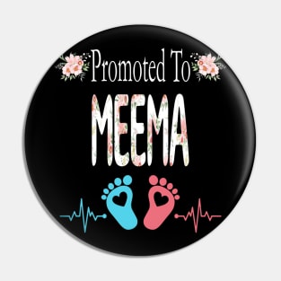 Promoted to MEEMA - Mother's Day - Christmas First Time Family Pin